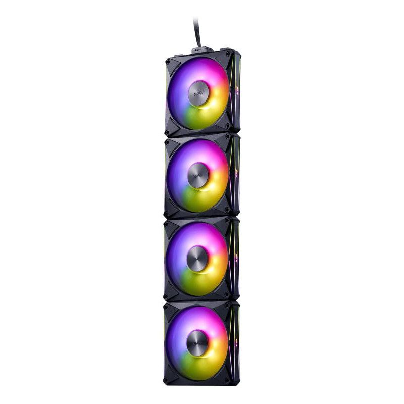 ADATA XPG HURRICANE MAG Boitier PC Ventilateur 12 cm Noir 4 pièce(s) · Ventilateur Boitier · Informat Systems Strasbourg (image 2)