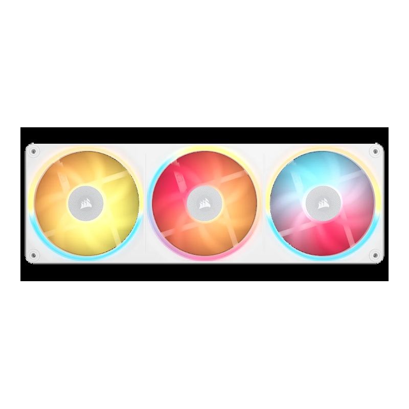 CORSAIR iCUE LINK LX360-R RGB White, 360mm RGB Fan, Triple Fan · Ventilateur Boitier · Informat Systems Strasbourg