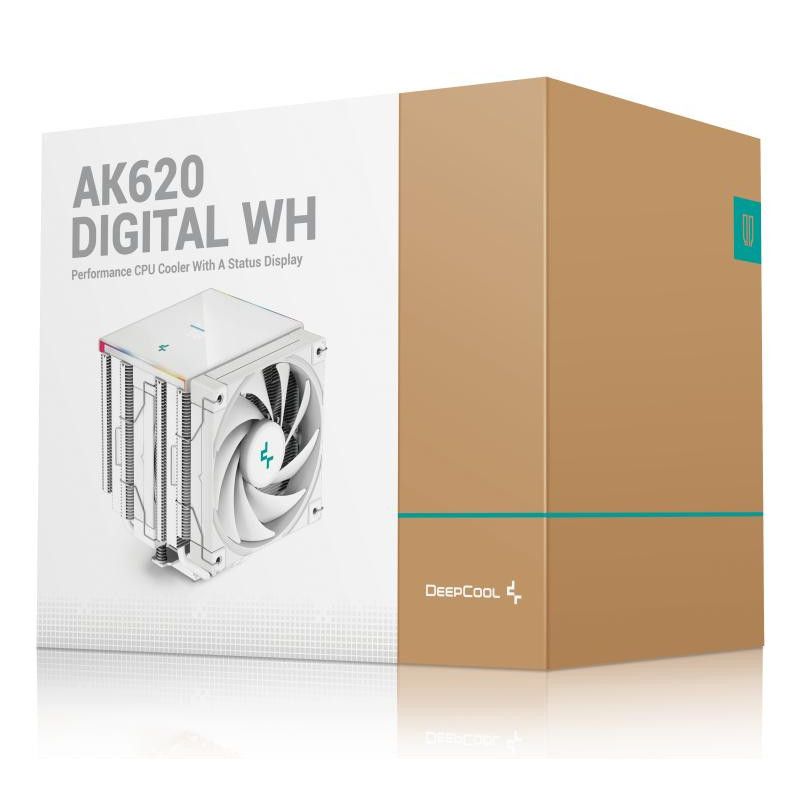 DeepCool AK620 Digital WH Processeur Refroidisseur d'air 12 cm Blanc 1 pièce(s) · Refroidissement PC · Informat Systems St... (image 10)