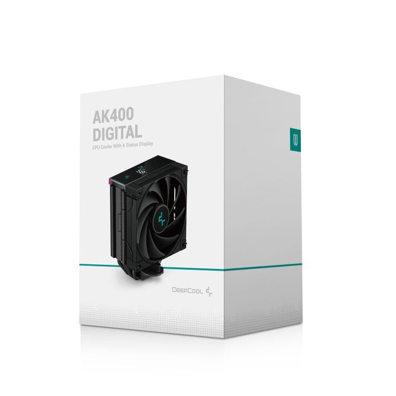 DeepCool AK400 DIGITAL Processeur Refroidisseur d'air 12 cm Noir 1 pièce(s) · Refroidissement PC · Informat Systems Strasb... (image 9)