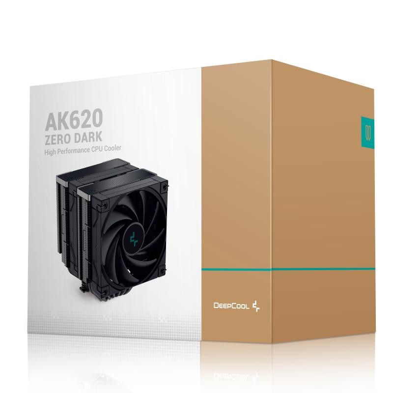 DeepCool AK620 ZERO DARK Processeur Refroidisseur d'air 12 cm Noir 1 pièce(s) · Refroidissement PC · Informat Systems Stra... (image 10)