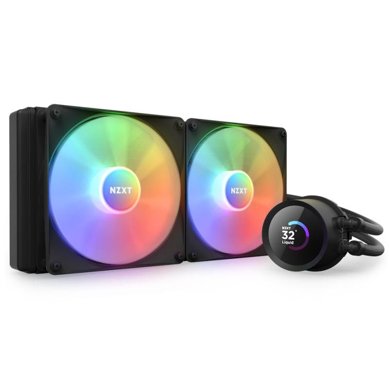 NZXT Kraken 280 RGB Processeur Refroidisseur de liquide tout-en-un 14 cm Noir 1 pièce(s) · Watercooling · Informat Systems...