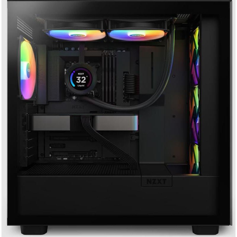 NZXT Kraken Elite 280 RGB Processeur Refroidisseur de liquide tout-en-un 14 cm Noir 1 pièce(s) · Watercooling · Informat S... (image 5)