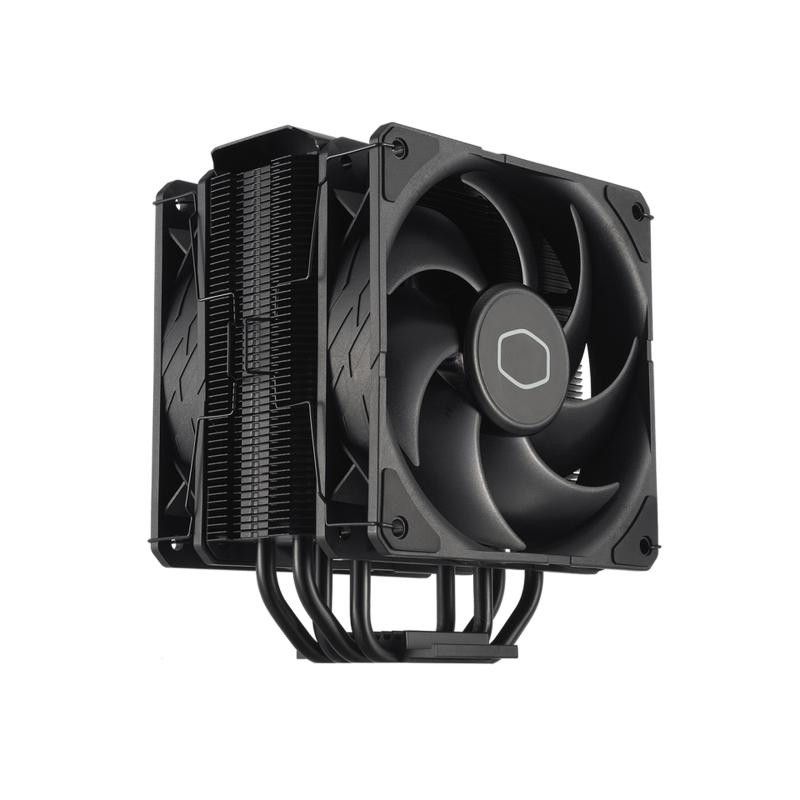 Cooler Master Hyper 212 Black X Duo Processeur Refroidisseur d'air 12 cm Noir · Aircooling · Informat Systems Strasbourg (image 5)