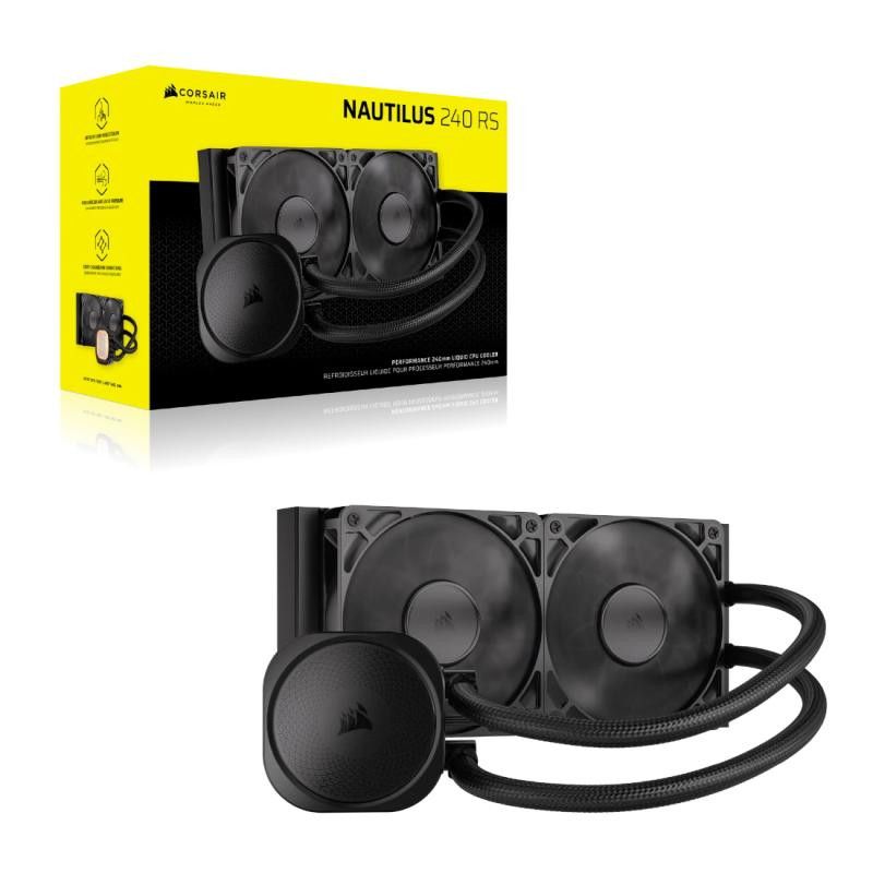Corsair Nautilus 240 RS Carte-mère Refroidisseur de liquide tout-en-un Noir · Watercooling · Informat Systems Strasbourg (image 13)