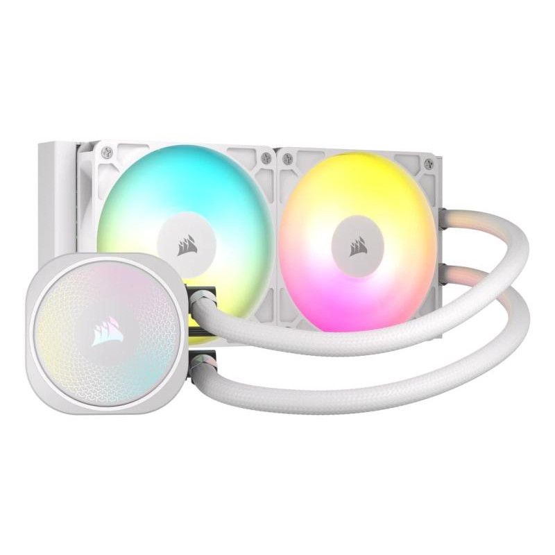 Corsair Nautilus 240 RS ARGB Liquid Processeur Refroidisseur de liquide tout-en-un Blanc 1 pièce(s) · Watercooling · Infor...