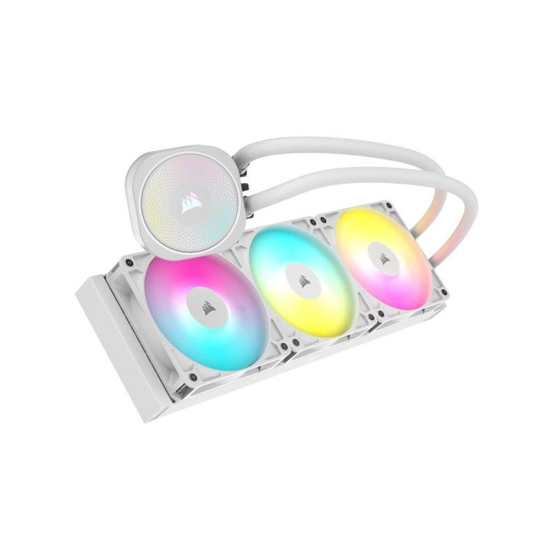 Corsair Nautilus 360 RS ARGB Liquid Processeur Refroidisseur de liquide tout-en-un Blanc 1 pièce(s) · Watercooling · Infor... (image 4)