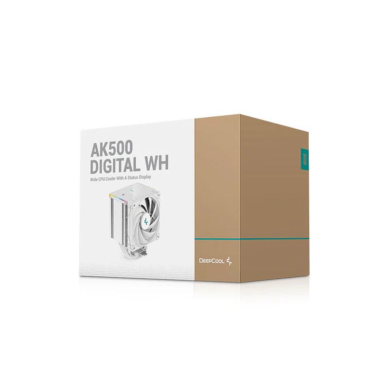 DeepCool AK500S Digital SE WH Processeur Refroidisseur d'air 12 cm Blanc 1 pièce(s) · Aircooling · Informat Systems Strasb... (image 6)