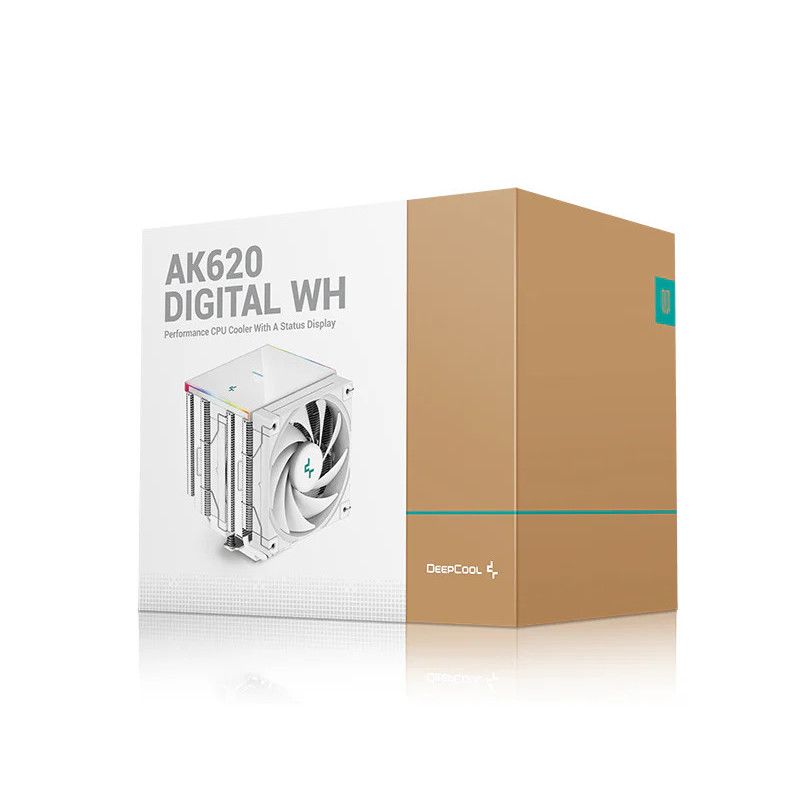 DeepCool AK620 Digital SE WH Processeur Refroidisseur d'air 12 cm Blanc 1 pièce(s) · Aircooling · Informat Systems Strasbourg (image 6)