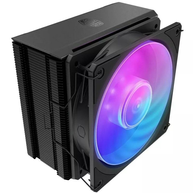 Cooler Master Hyper 212 3DHP Black ARGB Processeur Refroidisseur d'air 12 cm Noir 1 pièce(s) · Aircooling · Informat Syste...