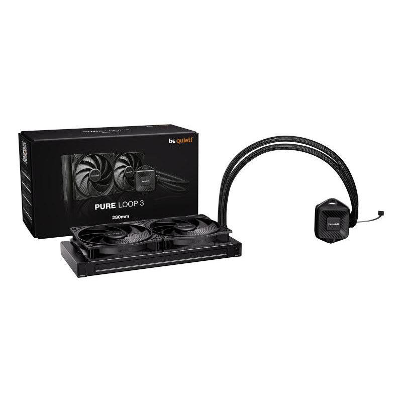 be quiet! PURE LOOP 3 Processeur Refroidisseur de liquide tout-en-un 14 cm Noir · Watercooling · Informat Systems Strasbourg (image 4)
