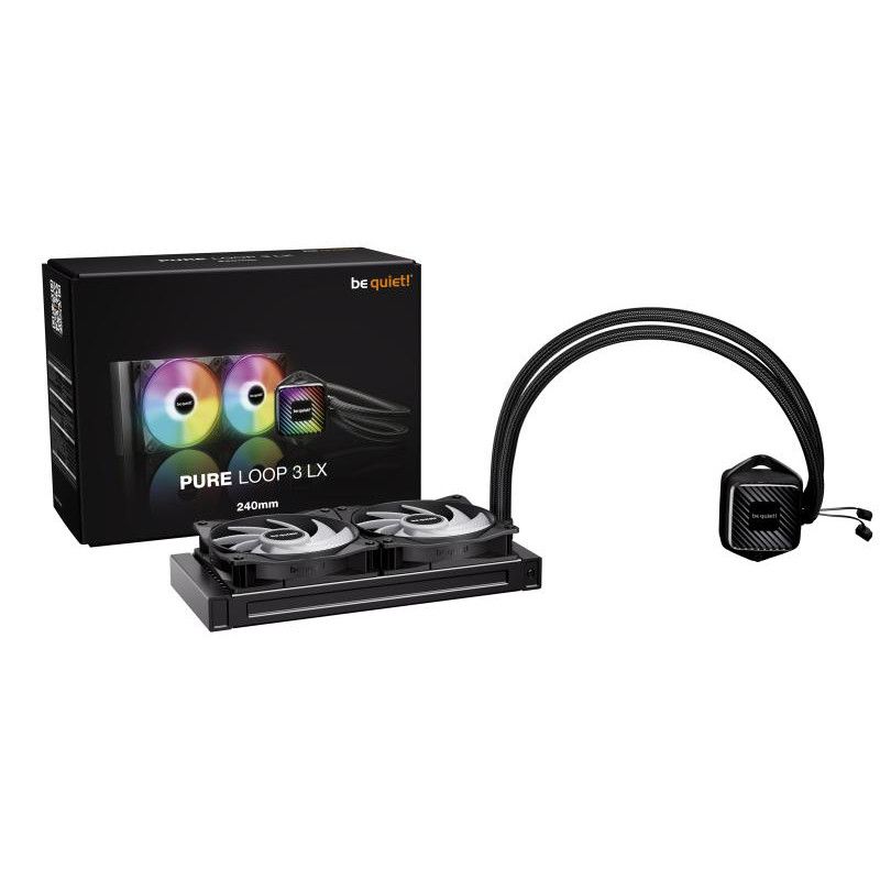 be quiet! PURE LOOP 3 LX Processeur Refroidisseur de liquide tout-en-un 12 cm Noir 1 pièce(s) · Watercooling · Informat Sy... (image 2)