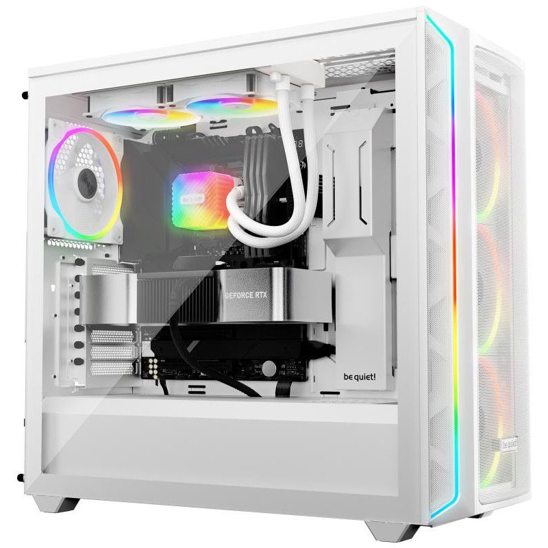 be quiet! Light Loop 240 mm White | Système de refroidissement liquide tout-en-un, 240 mm, blanc, socket Intel et AMD, ARG... (image 5)