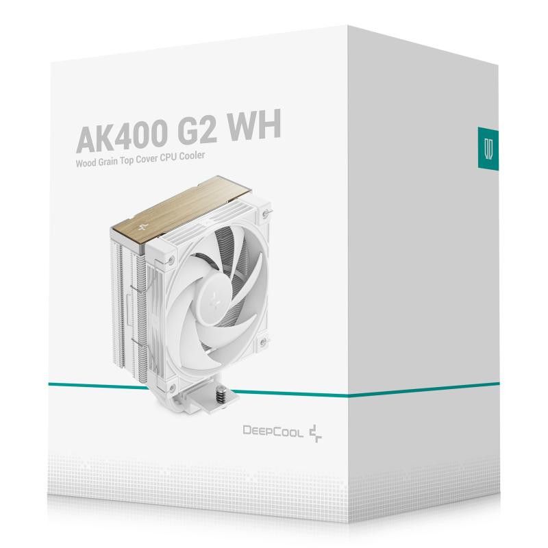 DeepCool AK400 G2 WH Processeur Refroidisseur d'air 12 cm Blanc 1 pièce(s) · Aircooling · Informat Systems Strasbourg (image 9)