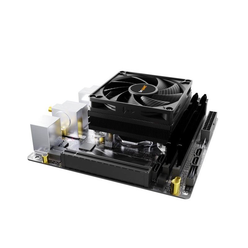 be quiet! Pure Rock LP | Ventirad mono tour, low profile, socket Intel et AMD · Aircooling · Informat Systems Strasbourg (image 4)