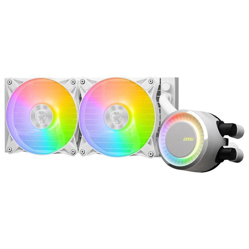 MSI MAG Coreliquid E240 WHITE Carte-mère, Processeur Kit de refroidissement du liquide 12 cm Blanc · Watercooling · Inform... (image 4)