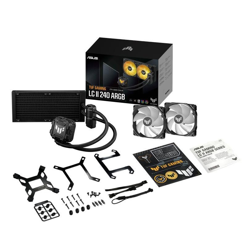 ASUS TUF GAMING LC II 240 ARGB Processeur Kit de refroidissement du liquide 12 cm Noir · Watercooling · Informat Systems S... (image 6)