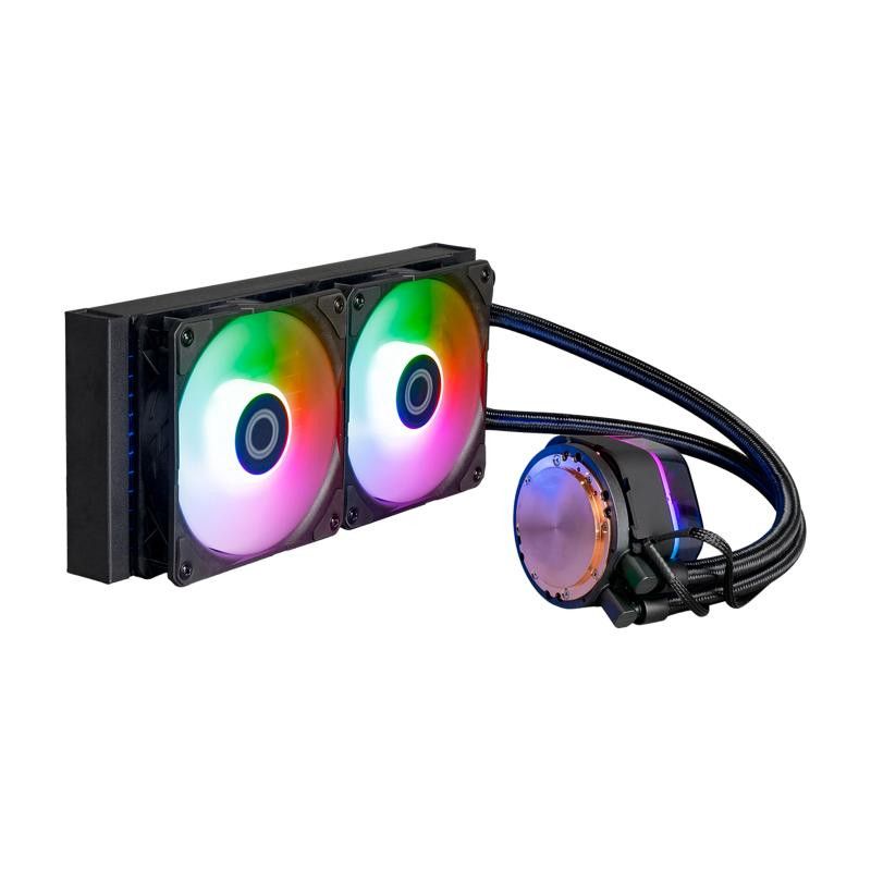 Cooler Master MasterLiquid 240 ATMOS Processeur Kit de refroidissement du liquide 12 cm Noir · Watercooling · Informat Sys... (image 3)
