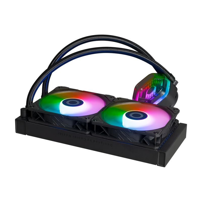 Cooler Master MasterLiquid 240 ATMOS Processeur Kit de refroidissement du liquide 12 cm Noir · Watercooling · Informat Sys... (image 4)