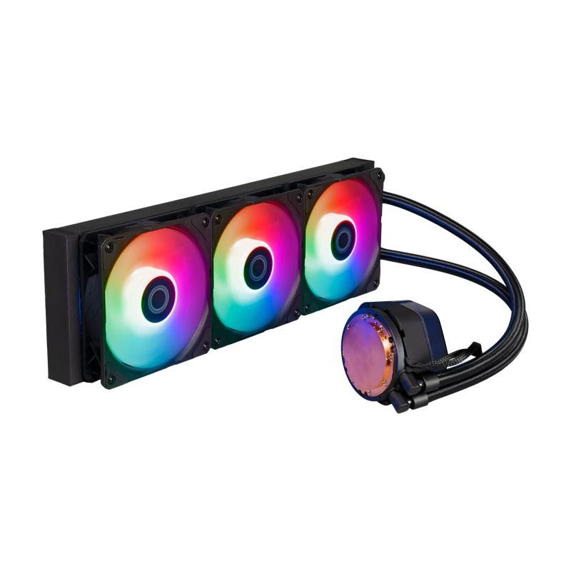 Cooler Master MasterLiquid 360 ATMOS Processeur Kit de refroidissement du liquide 12 cm Noir · Watercooling · Informat Sys... (image 3)