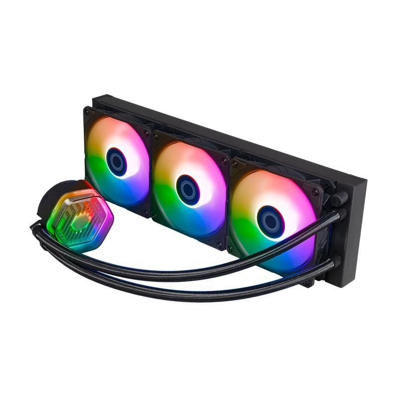 Cooler Master MasterLiquid 360 ATMOS Processeur Kit de refroidissement du liquide 12 cm Noir · Watercooling · Informat Sys... (image 5)