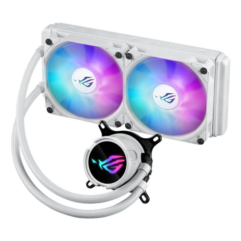 ASUS ROG Strix LC III 240 ARGB White Edition Processeur Kit de refroidissement du liquide 12 cm Blanc · Watercooling · Inf... (image 2)