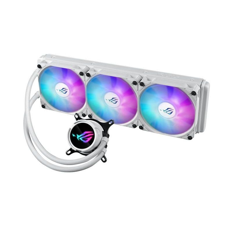 ASUS ROG Strix LC III 360 ARGB White Edition Processeur Kit de refroidissement du liquide 12 cm Blanc · Watercooling · Inf...