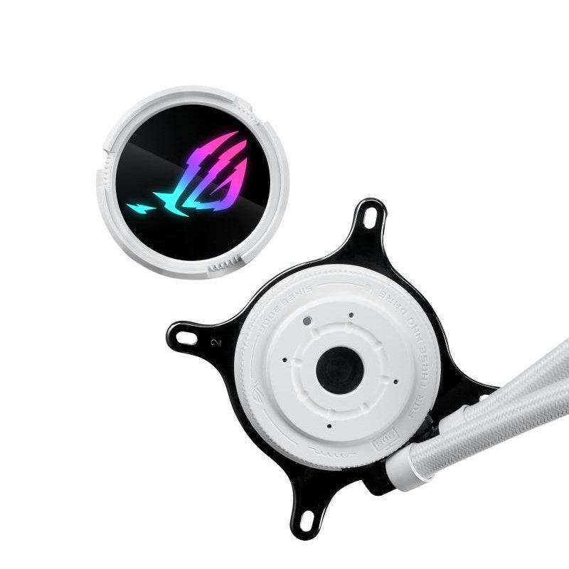 ASUS ROG Strix LC III 360 ARGB White Edition Processeur Kit de refroidissement du liquide 12 cm Blanc · Watercooling · Inf... (image 8)