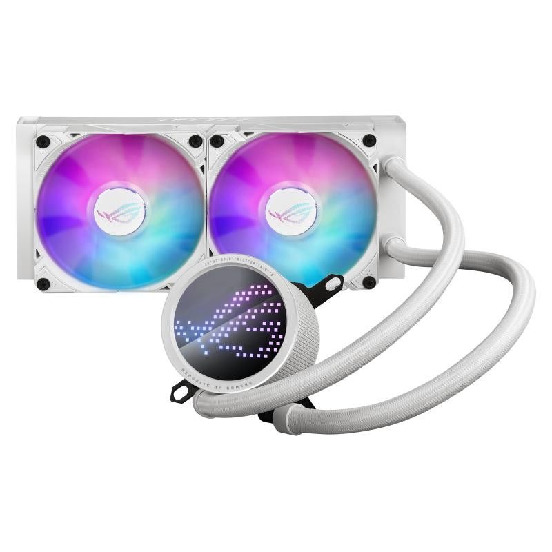 ASUS ROG Ryuo III 240 ARGB White Edition Processeur Kit de refroidissement du liquide 12 cm Blanc · Watercooling · Informa...
