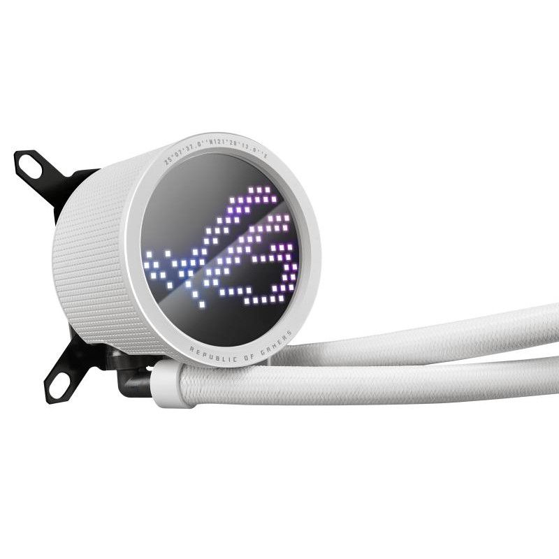 ASUS ROG Ryuo III 240 ARGB White Edition Processeur Kit de refroidissement du liquide 12 cm Blanc · Watercooling · Informa... (image 4)