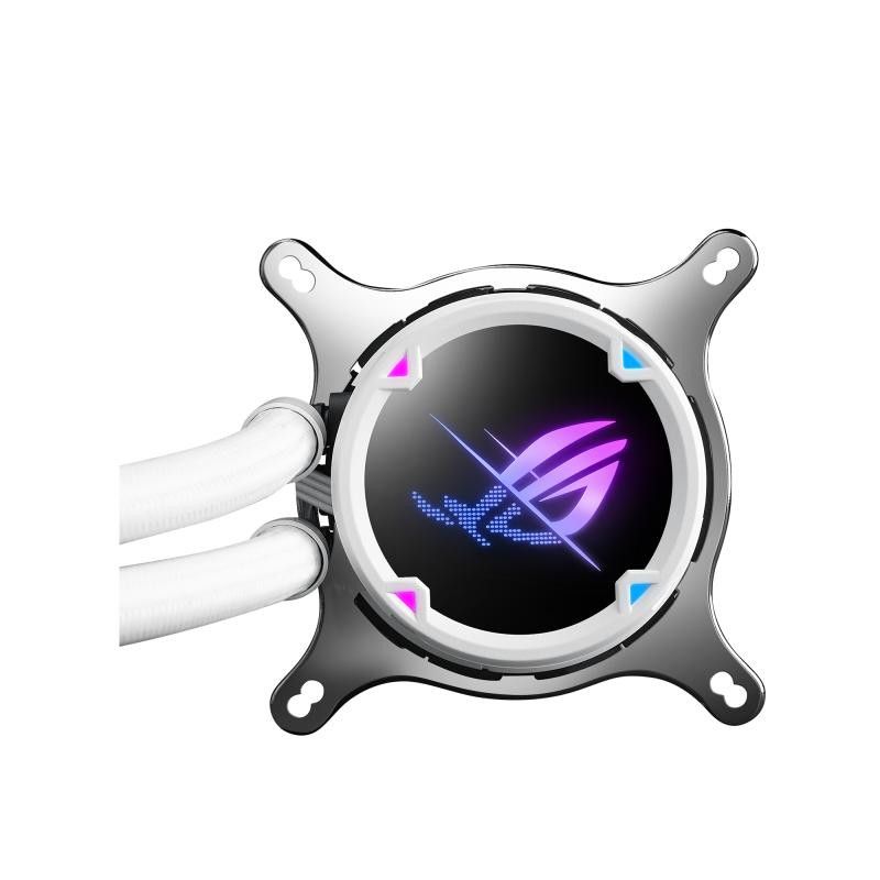 ASUS ROG STRIX LC II 240 ARGB White Edition Processeur Refroidisseur de liquide tout-en-un 12 cm Blanc 1 pièce(s) · Waterc... (image 2)