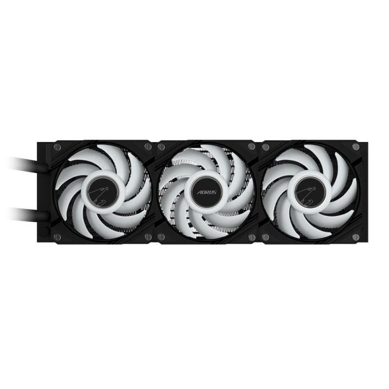 GIGABYTE AORUS WATERFORCE II 360 AIO Refroidisseur liquide pour processeur - 3x ventilateurs ARGB de 120 mm, mécanisme d'e... (image 5)