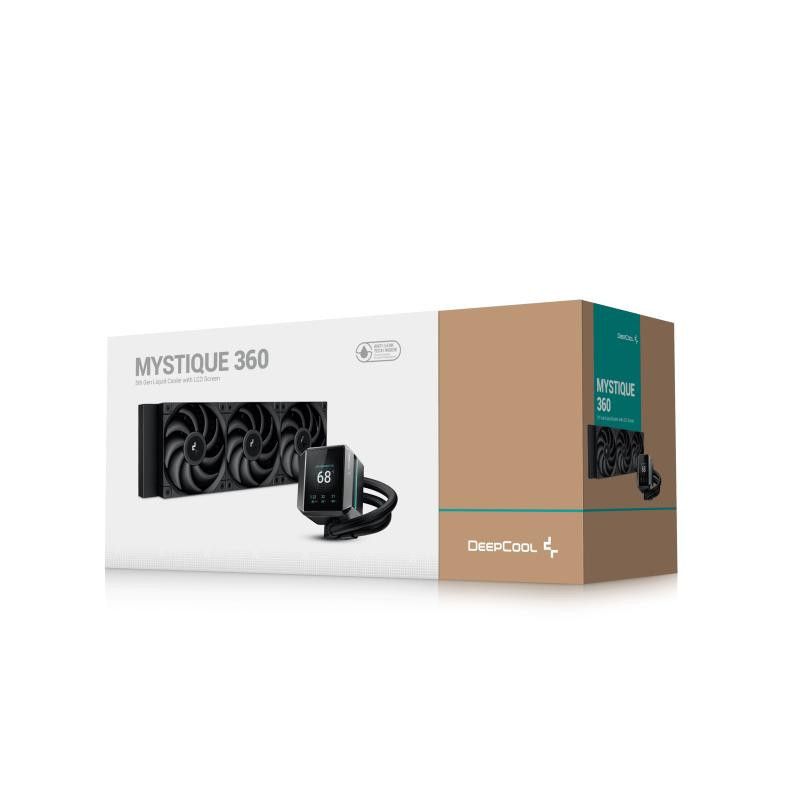DeepCool MYSTIQUE 360 Processeur Refroidisseur de liquide tout-en-un 12 cm Noir 1 pièce(s) · Watercooling · Informat Syste... (image 6)