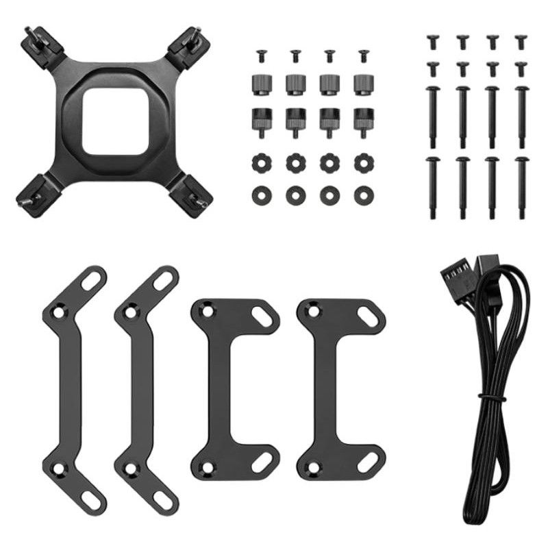 DeepCool MYSTIQUE 240 Processeur Refroidisseur de liquide tout-en-un 12 cm Noir 1 pièce(s) · Watercooling · Informat Syste... (image 5)