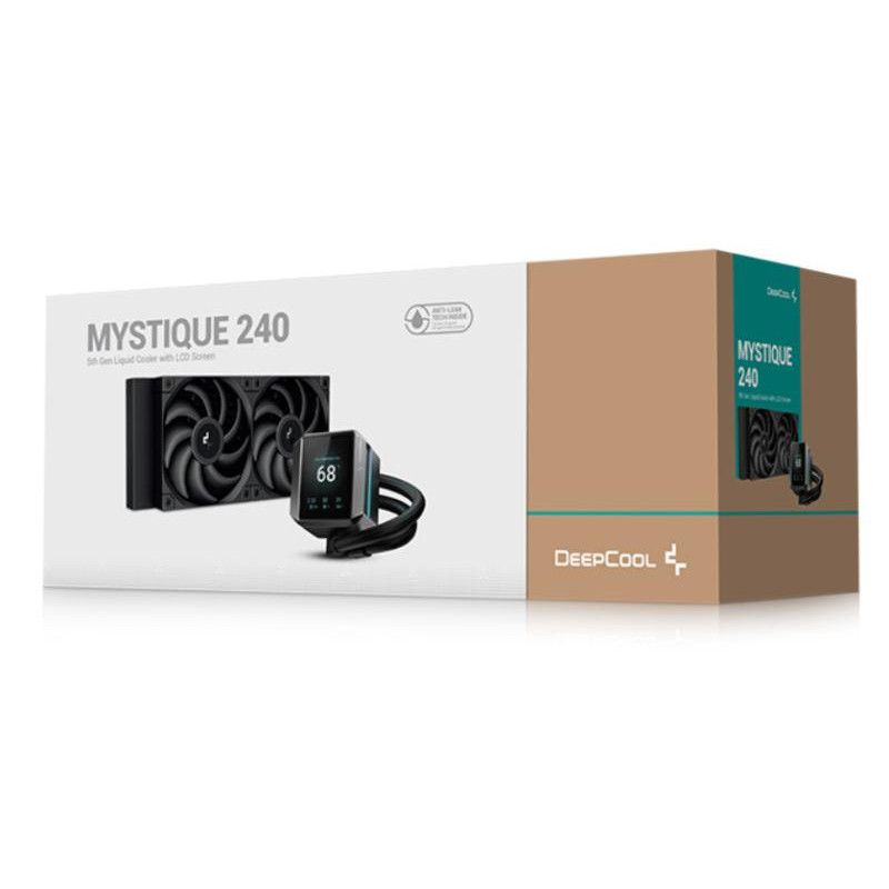 DeepCool MYSTIQUE 240 Processeur Refroidisseur de liquide tout-en-un 12 cm Noir 1 pièce(s) · Watercooling · Informat Syste... (image 6)