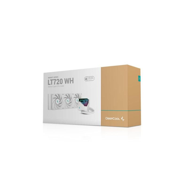 DeepCool LT720 WH Processeur Refroidisseur de liquide tout-en-un 12 cm Blanc 1 pièce(s) · Watercooling · Informat Systems ... (image 6)
