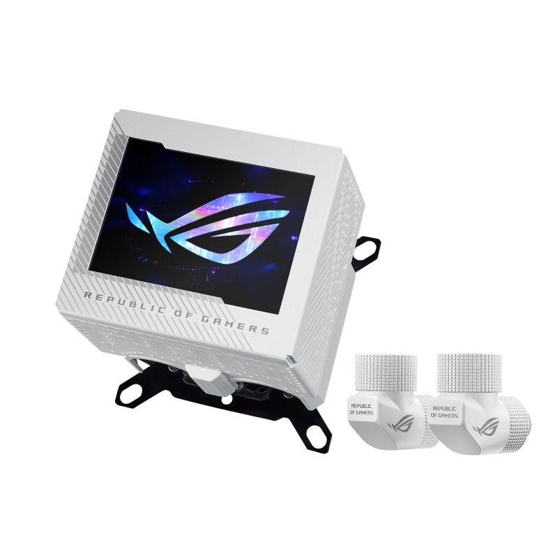 ASUS ROG RYUJIN III WB White Edition Bloc d'eau · Watercooling · Informat Systems Strasbourg (image 2)