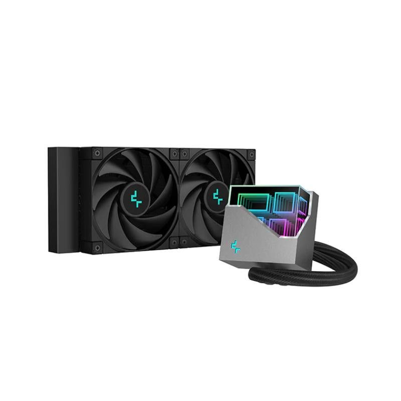 DeepCool LT520 Processeur Refroidisseur de liquide tout-en-un 12 cm Noir 1 pièce(s) · Watercooling · Informat Systems Stra...