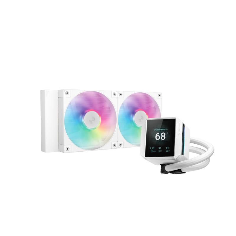 DeepCool Mystique 240 WH ARGB Processeur Refroidisseur de liquide tout-en-un 12 cm Blanc 1 pièce(s) · Watercooling · Infor... (image 2)