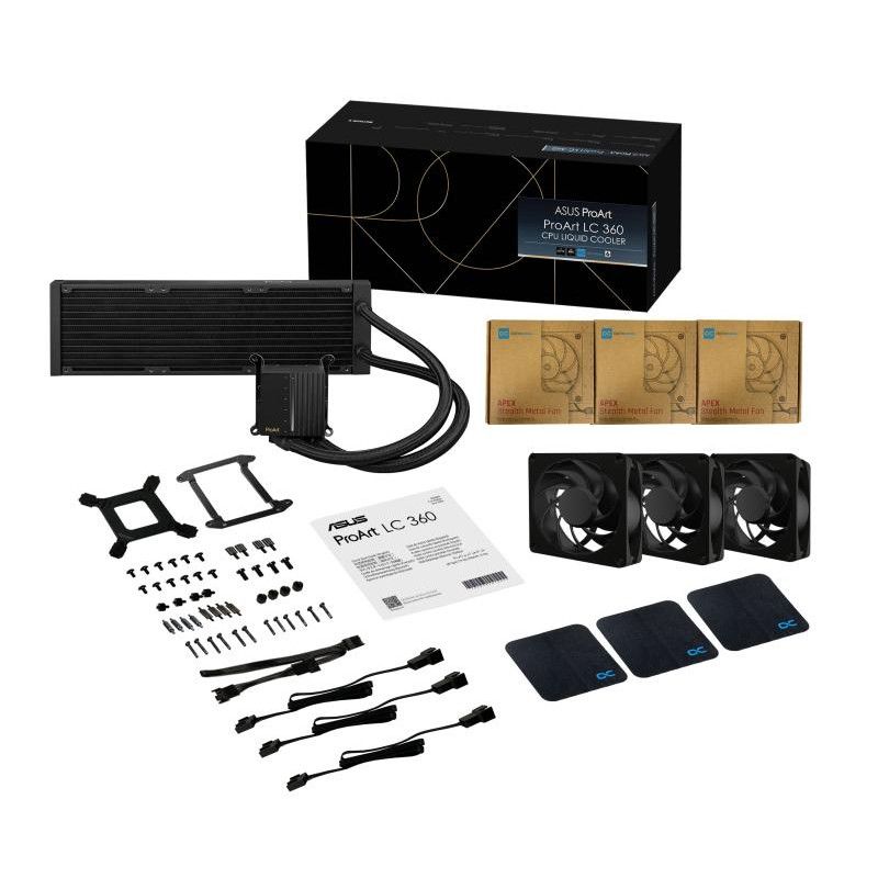 ASUS ProArt LC 360 Processeur Kit de refroidissement du liquide 12 cm Noir · Watercooling · Informat Systems Strasbourg (image 10)