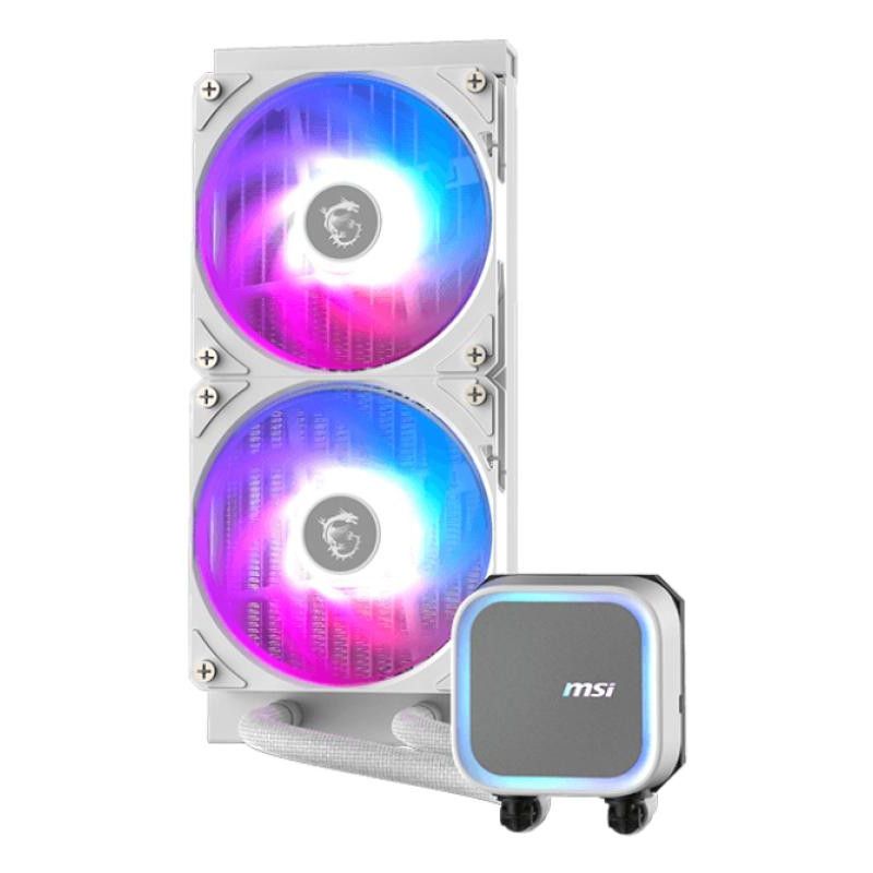 MSI MAG Coreliquid A13 240 WHITE Carte-mère, Processeur Refroidisseur de liquide tout-en-un 12 cm Blanc 1 pièce(s) · Water... (image 2)