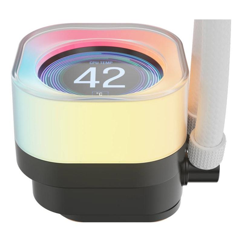 Corsair iCUE LINK TITAN 360 RX LCD Processeur Refroidisseur de liquide tout-en-un 12 cm Blanc 1 pièce(s) · Watercooling · ... (image 3)