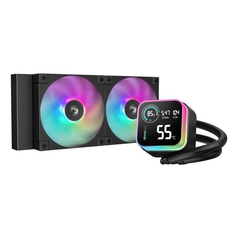 DeepCool LQ240 Processeur Kit de refroidissement du liquide 12 cm Noir 1 pièce(s) · Watercooling · Informat Systems Strasb...