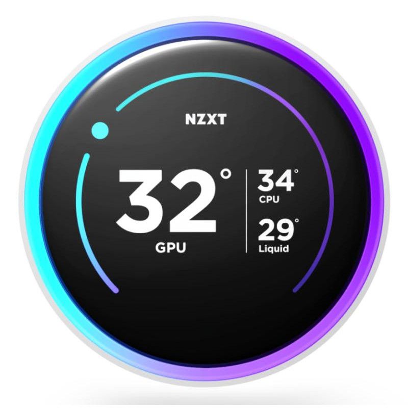 NZXT Kraken Elite 360 RGB Processeur Refroidisseur de liquide tout-en-un 12 cm Blanc 1 pièce(s) · Watercooling · Informat ... (image 3)