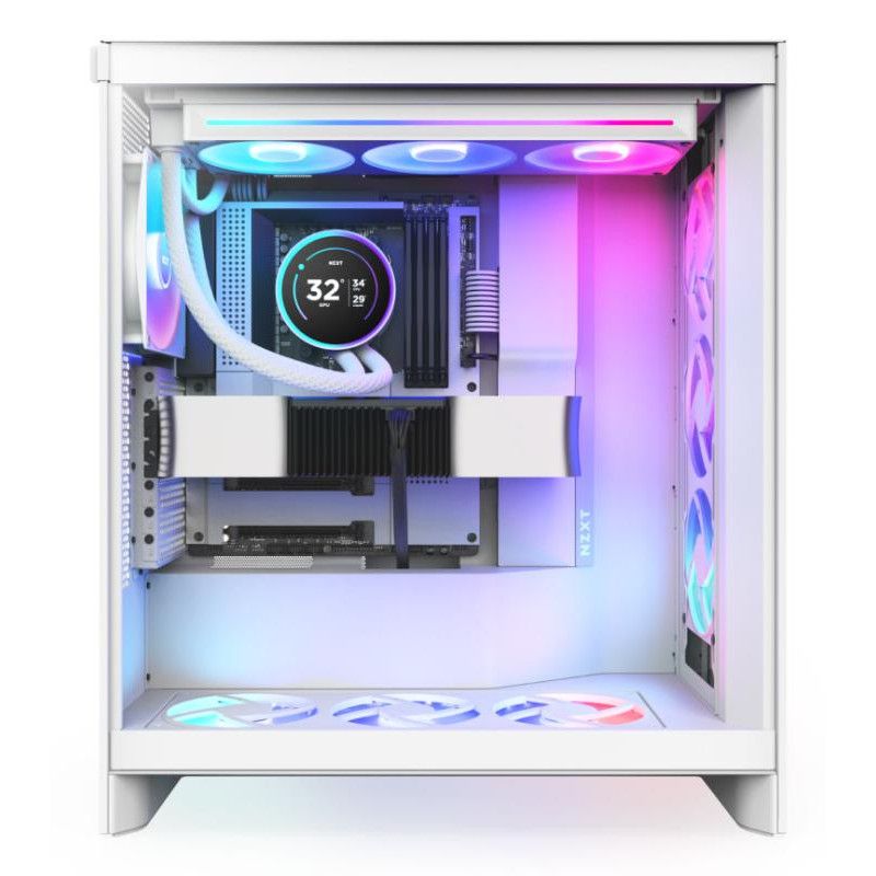 NZXT Kraken Elite 360 RGB Processeur Refroidisseur de liquide tout-en-un 12 cm Blanc 1 pièce(s) · Watercooling · Informat ... (image 5)