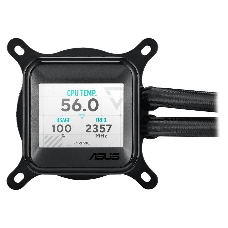 ASUS Prime LC 360 ARGB LCD Processeur Refroidisseur de liquide tout-en-un 12 cm Noir · Watercooling · Informat Systems Str... (image 4)