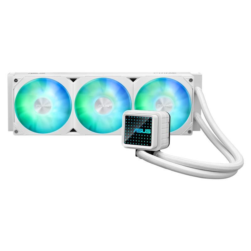ASUS Prime LC 360 ARGB White Edition Processeur Refroidisseur de liquide tout-en-un 12 cm Blanc 1 pièce(s) · Watercooling ... (image 4)