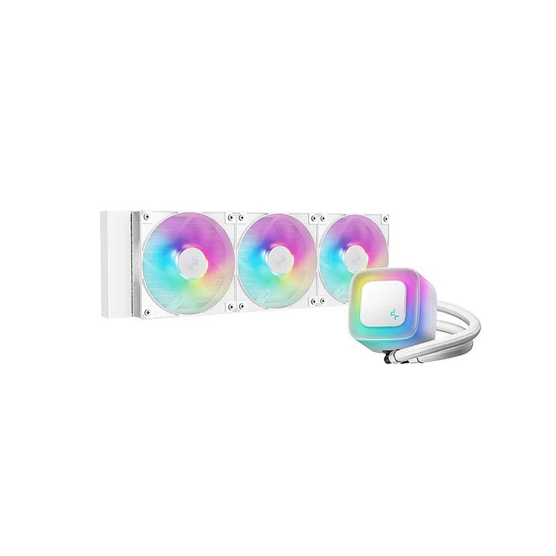 DeepCool LE360 WH V2 Processeur Refroidisseur de liquide tout-en-un 12 cm Blanc 1 pièce(s) · Watercooling · Informat Syste...