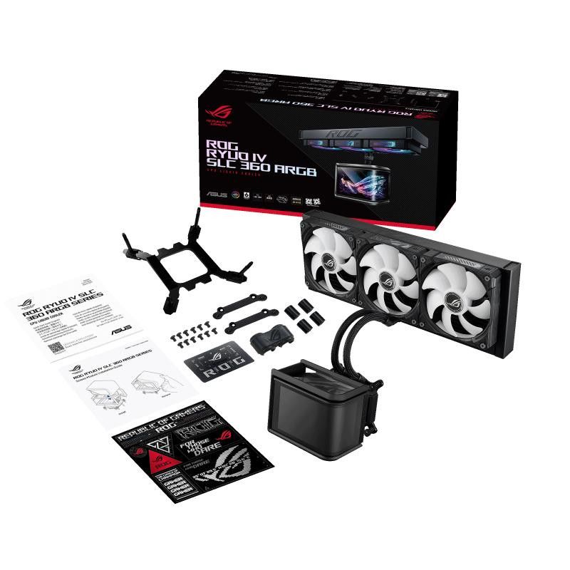 ASUS ROG Ryuo IV SLC 360 ARGB Processeur Refroidisseur de liquide tout-en-un 12 cm Noir · Watercooling · Informat Systems ... (image 21)