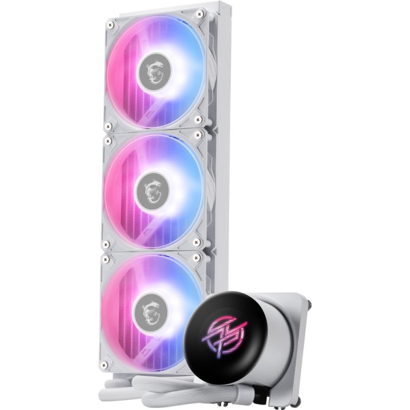 MSI MPG CORELIQUID P13 WHITE système de refroidissement d?ordinateur Processeur Refroidisseur de liquide tout-en-un 12 cm ... (image 4)